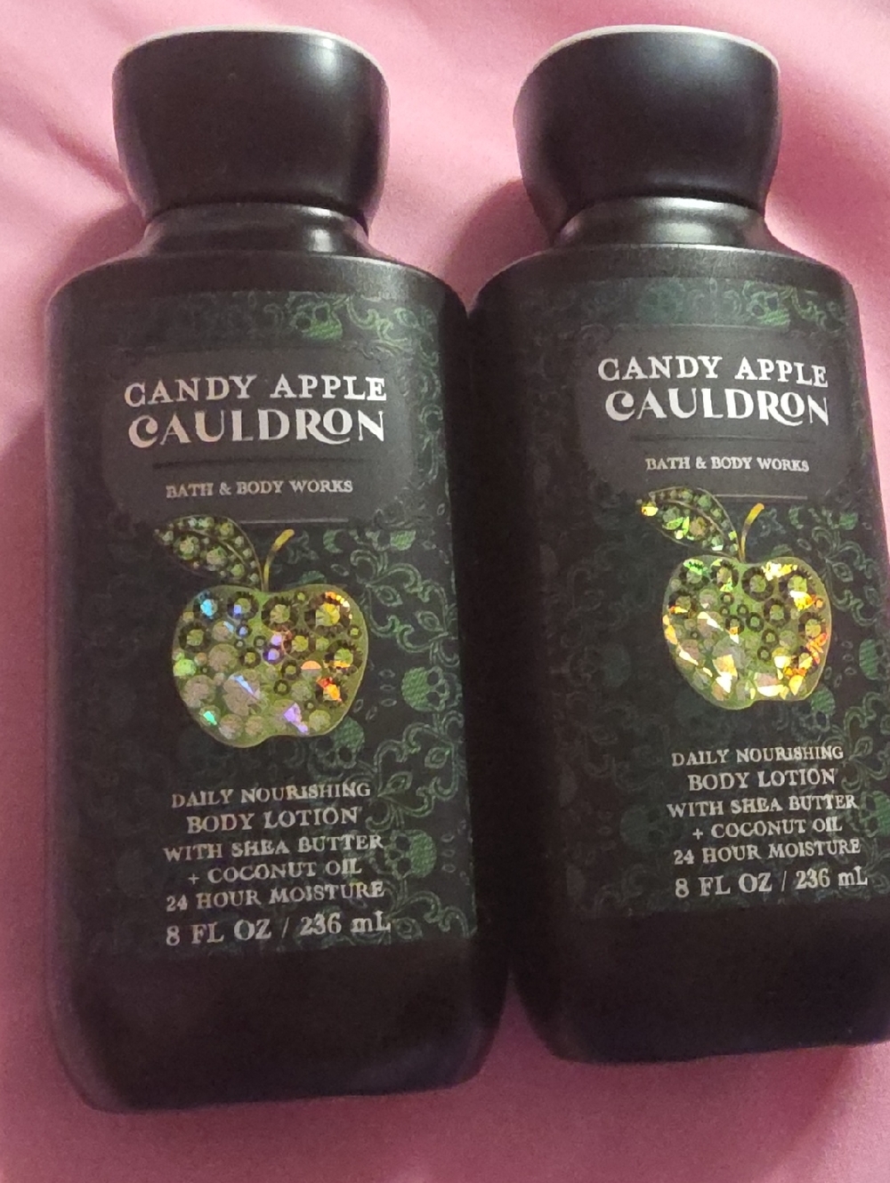 Bath & Body Works Candy Apple Cauldron Daily Nourishing Body Lotion - Black